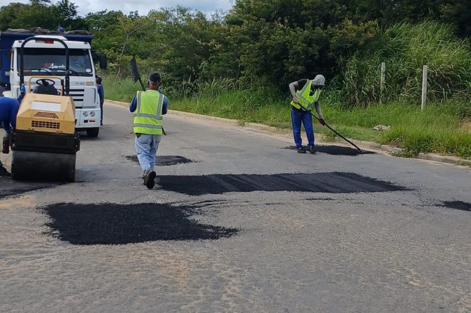 Prefeitura atendeu mais de 80 vias com Operação Tapa-Buraco no mês de janeiro