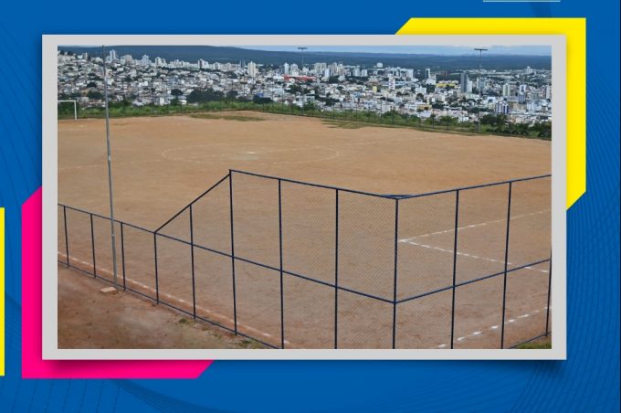 Entrega de campo de futebol no bairro Nossa Senhora Aparecida é adiada para domingo, 14