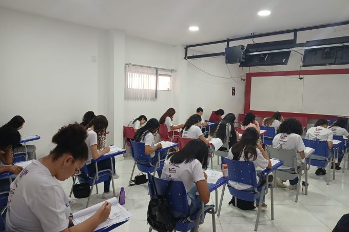 Projeto Conquistar realizou primeiro simulado preparatório para o Enem
