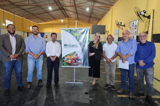 Semdes e Maçonaria avançam no processo de fortalecimento das hortas comunitárias