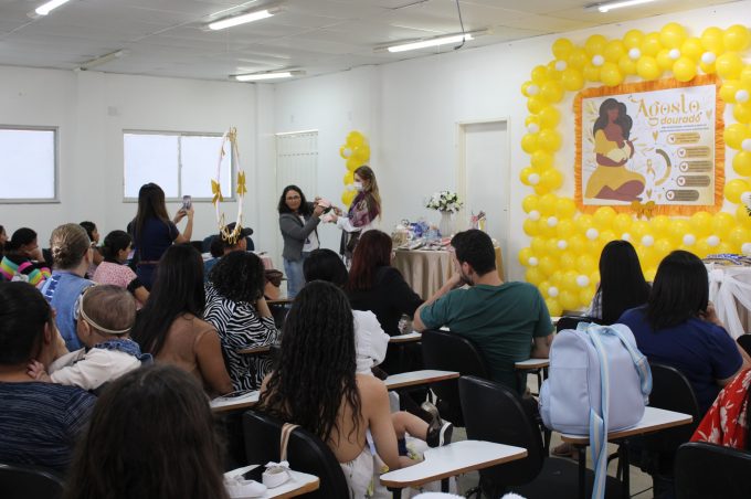 Encerramento do Agosto Dourado no Banco de Leite do Esaú Matos reforça importância do aleitamento materno
