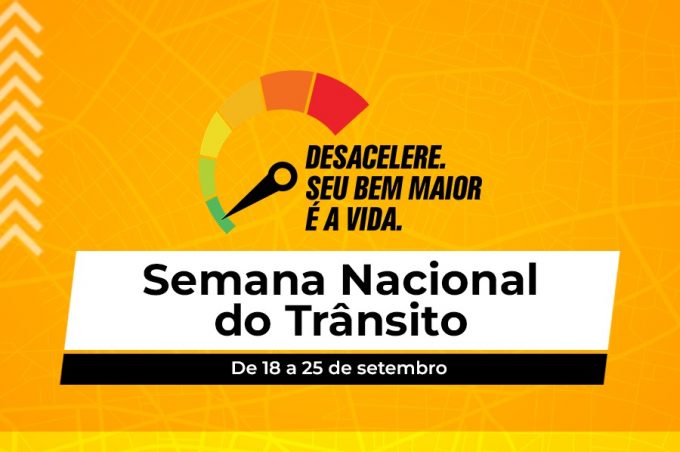 Secretaria de Mobilidade Urbana realiza ações na Semana Nacional do Trânsito