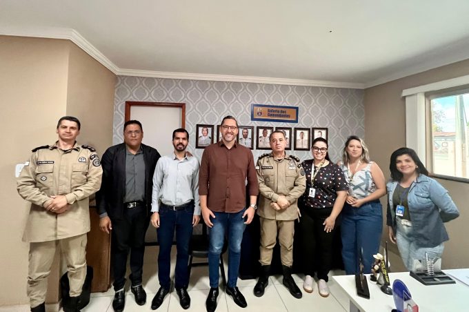 Semdes e 78ª CIPM alinham estratégias para fortalecer Rede de Proteção Social em Vitória da Conquista