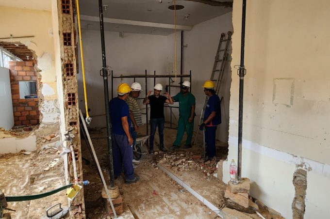 Esaú Matos inicia reforma da Central de Materiais e Esterilização para garantir mais agilidade e qualidade no serviço