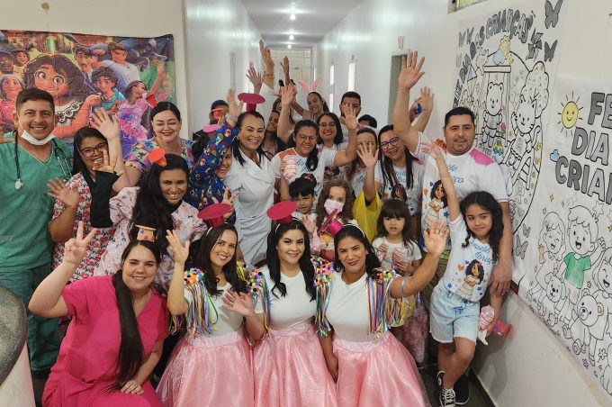 Hospital Municipal Esaú Matos antecipa Dia das Crianças e leva carinho aos pequenos pacientes