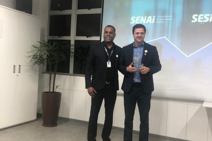 Prefeitura Municipal recebe prêmio Senai de Agente Transformador de Histórias