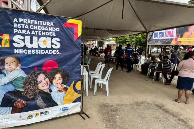 Moradores de Dantelândia e comunidades vizinhas são atendidos na última edição do Suas na Comunidade em 2025