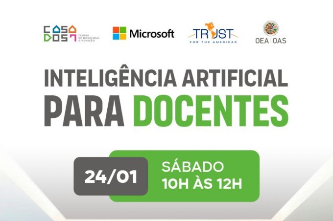 Prefeitura mantém abertas inscrições para curso de Inteligência Artificial para Docentes