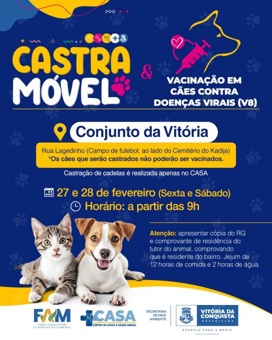 Foto: Reprodução/Prefeitura de Vitória da Conquista - BA