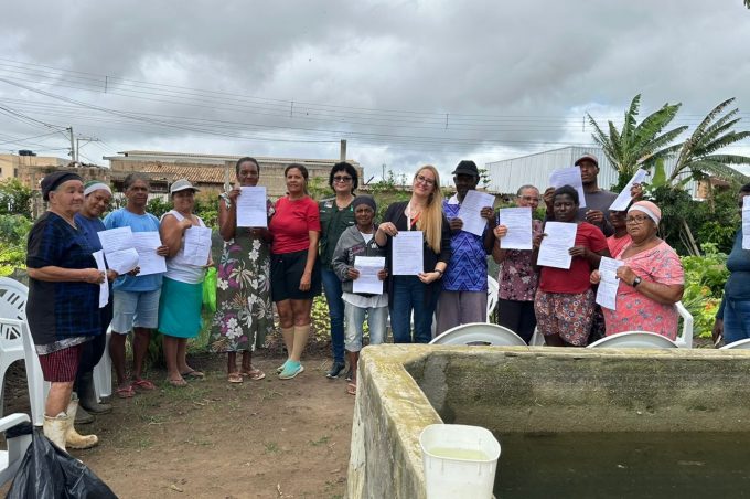 Semdes e SMDR auxiliam produtores das hortas comunitárias na emissão do Cadastro Nacional da Agricultura Familiar