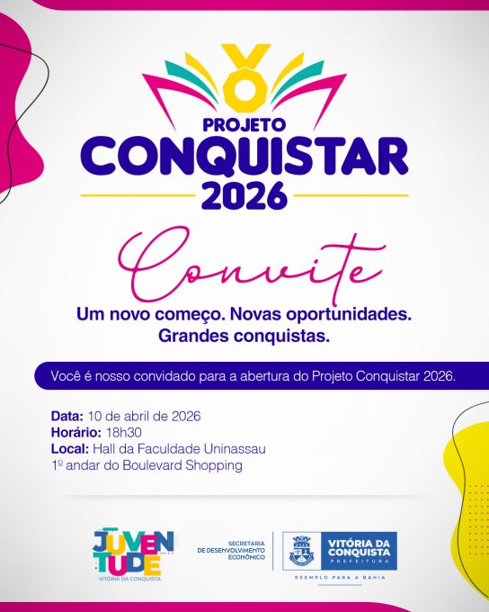 Foto: Reprodução/Prefeitura de Vitória da Conquista - BA