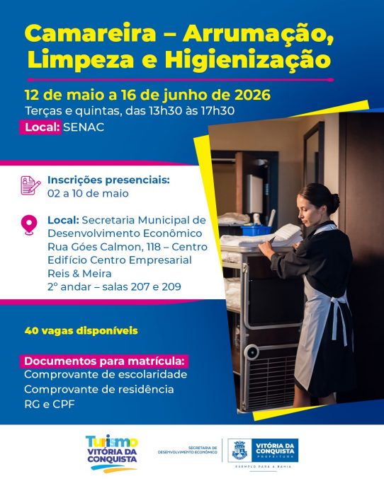 Foto: Reprodução/Prefeitura de Vitória da Conquista - BA