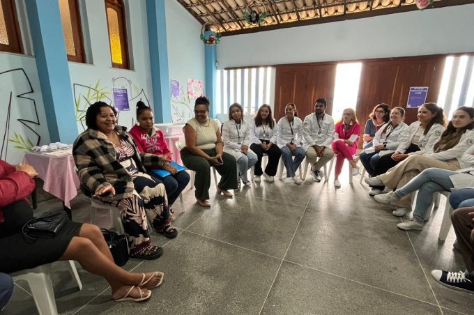 Gestantes que fazem pré-natal na Policlínica Admário participam de programação do Maio Materno