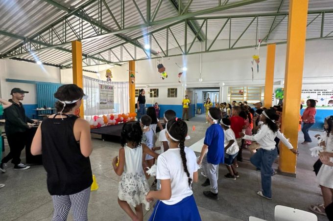 Projeto Educan promove gincana temática na Escola Municipal Maria Célia Ferraz