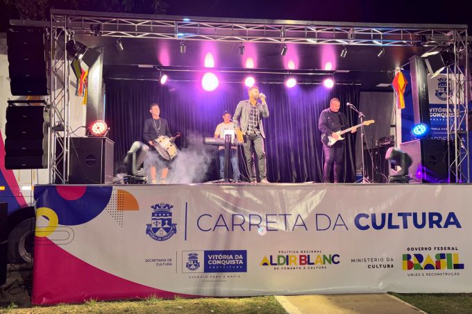 Carreta da Cultura garantiu arrasta-pé para os moradores do Distrito de Inhobim