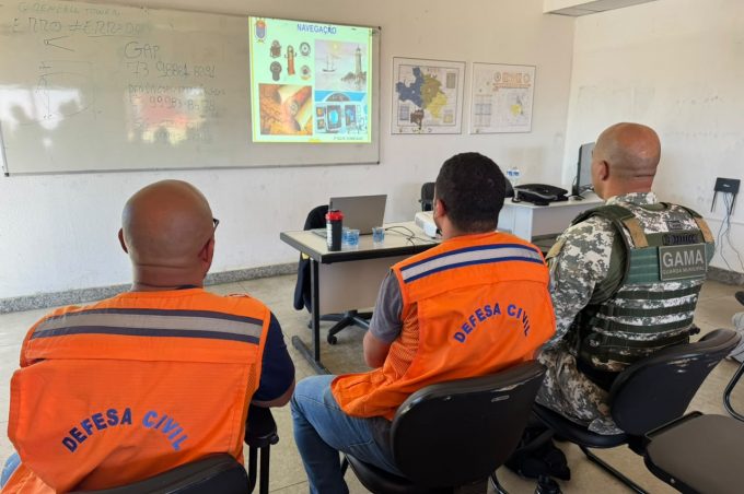 Agentes da Defesa Civil e da Guarda Municipal participam de capacitação sobre atendimento em situações de emergência