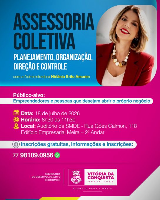 Foto: Reprodução/Prefeitura de Vitória da Conquista - BA