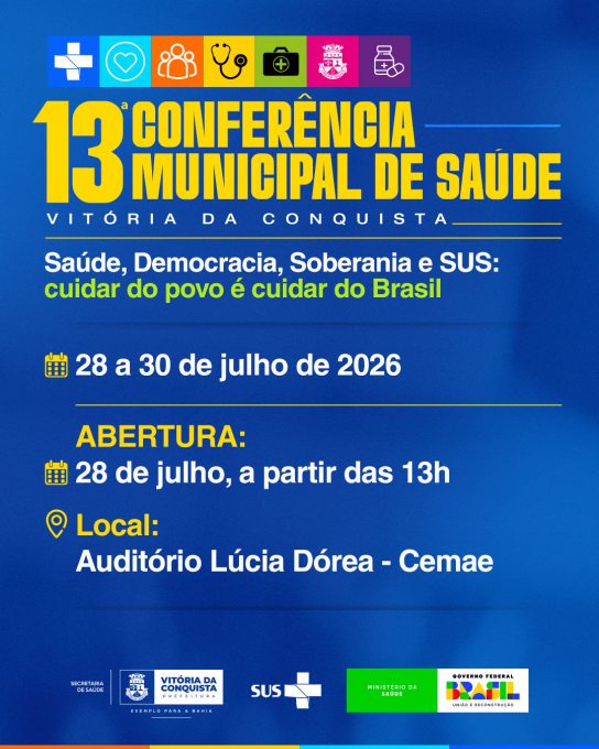 Foto: Reprodução/Prefeitura de Vitória da Conquista - BA