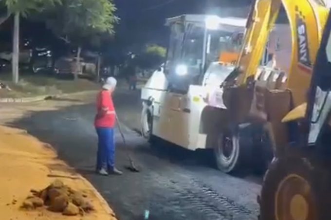 Embasa refaz compactação da Rua Monte Castelo e Prefeitura prepara recapeamento para a próxima semana