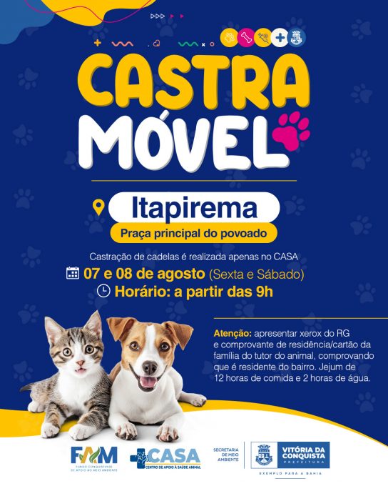 Foto: Reprodução/Prefeitura de Vitória da Conquista - BA