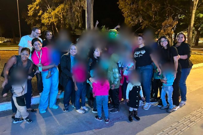 Crianças e adolescentes das unidades municipais de acolhimento participam de atividade de lazer