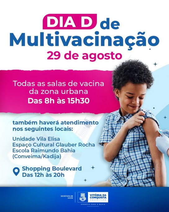 Foto: Reprodução/Prefeitura de Vitória da Conquista - BA