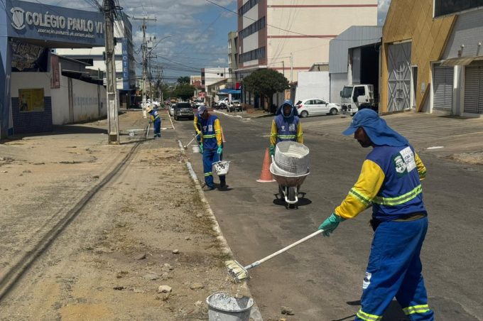 Semop inicia nova semana de serviços de limpeza e manutenção em diferentes pontos de Vitória da Conquista