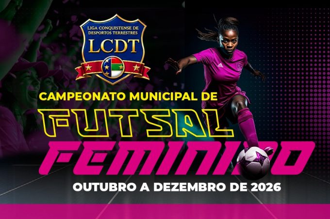 Prefeitura abre inscrições para Campeonato Feminino de Futsal