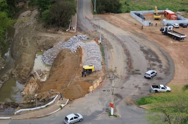 Prefeitura investe R$ 3,9 milhões em obras de recuperação e proteção das margens do Rio Verruga