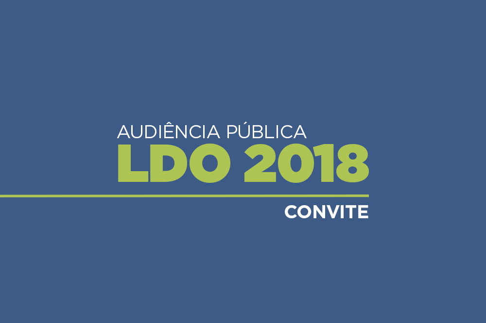 Governo e comunidade discutem Lei de Diretrizes Orçamentárias