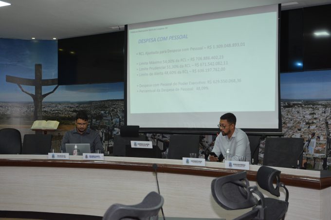 Em audiência pública, Prefeitura e Câmara apresentam dados fiscais do 2º quadrimestre de 2024
