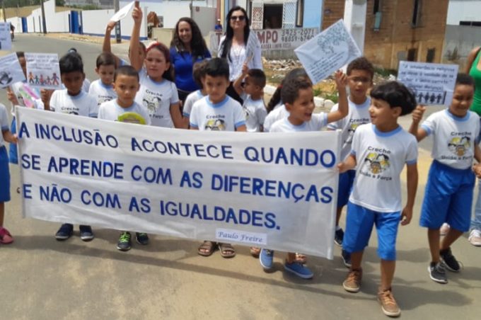 Creche União e Força mostra importância do respeito as diferenças