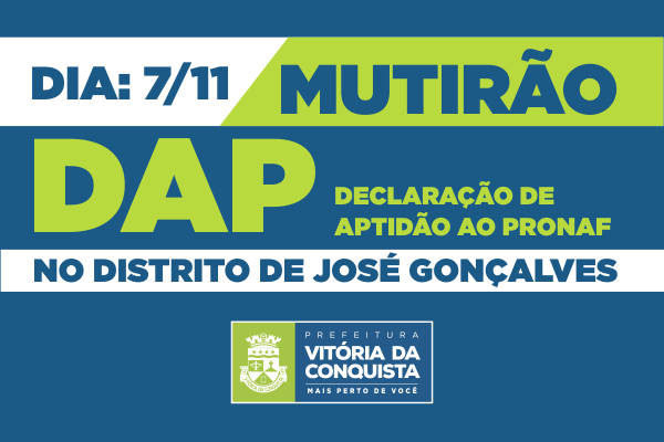 Adiado mutirão para atualizar Declaração de Aptidão ao Pronaf (DAP)