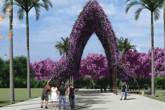 Catedral de Flores e Orquidário serão os primeiros projetos do Parque Ambiental do Rio Verruga a serem construídos