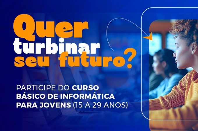 Coordenação da Juventude está com inscrições abertas para Curso Básico de Informática
