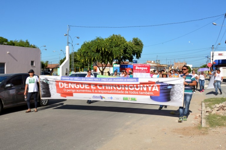 Dia D de combate ao Aedes aegypti mobiliza academia da saúde do bairro Brasil