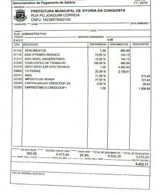 contracheque