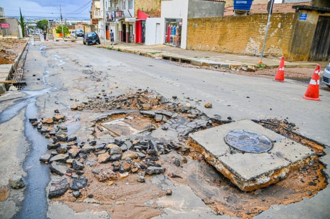 Em três dias, Vitória da Conquista já registra um acumulado de 39,89 mm de chuva. Prefeitura monitora situação