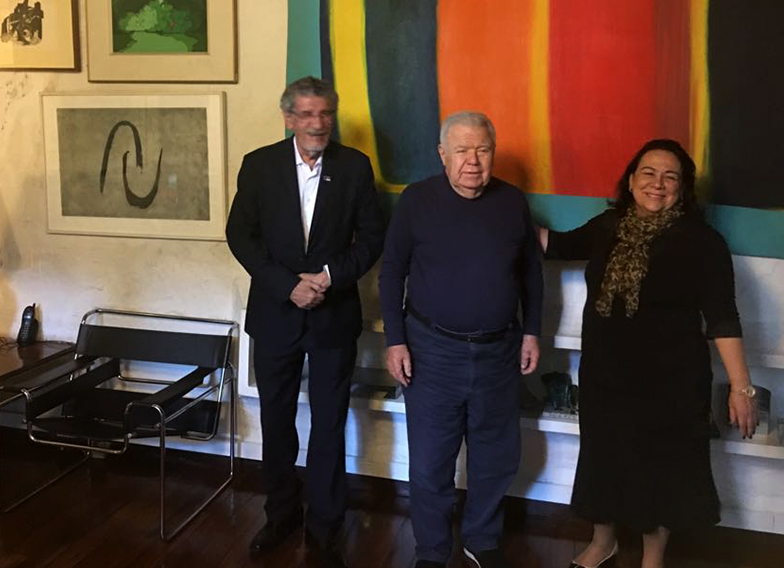 Prefeito é recebido em Curitiba pelo reconhecido arquiteto e urbanista, Jaime Lerner