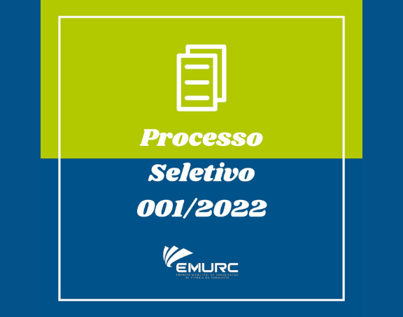 Seleção da Emurc: realizada sexta convocação do edital 01/2022