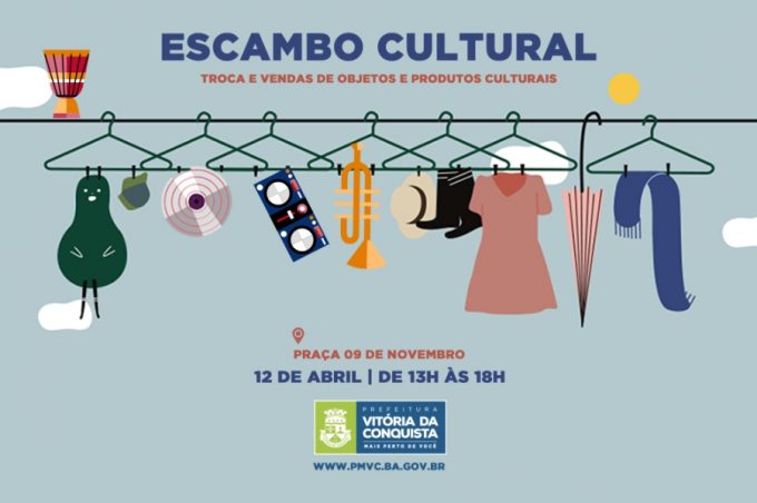 Coordenação da Juventude promove “Escambo Cultural” nesta sexta-feira (12)