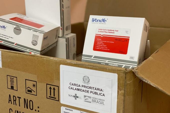 Vitória da Conquista recebe 5.600 testes rápidos para Covid-19; mais 7 mil devem chegar nos próximos dias