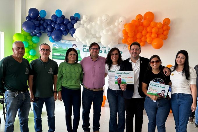 Representantes da Secretaria de Desenvolvimento Rural participam de atividades em comemoração ao Dia Nacional do Campo Limpo