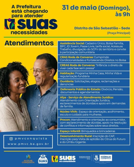 Foto: Reprodução/Prefeitura de Vitória da Conquista - BA