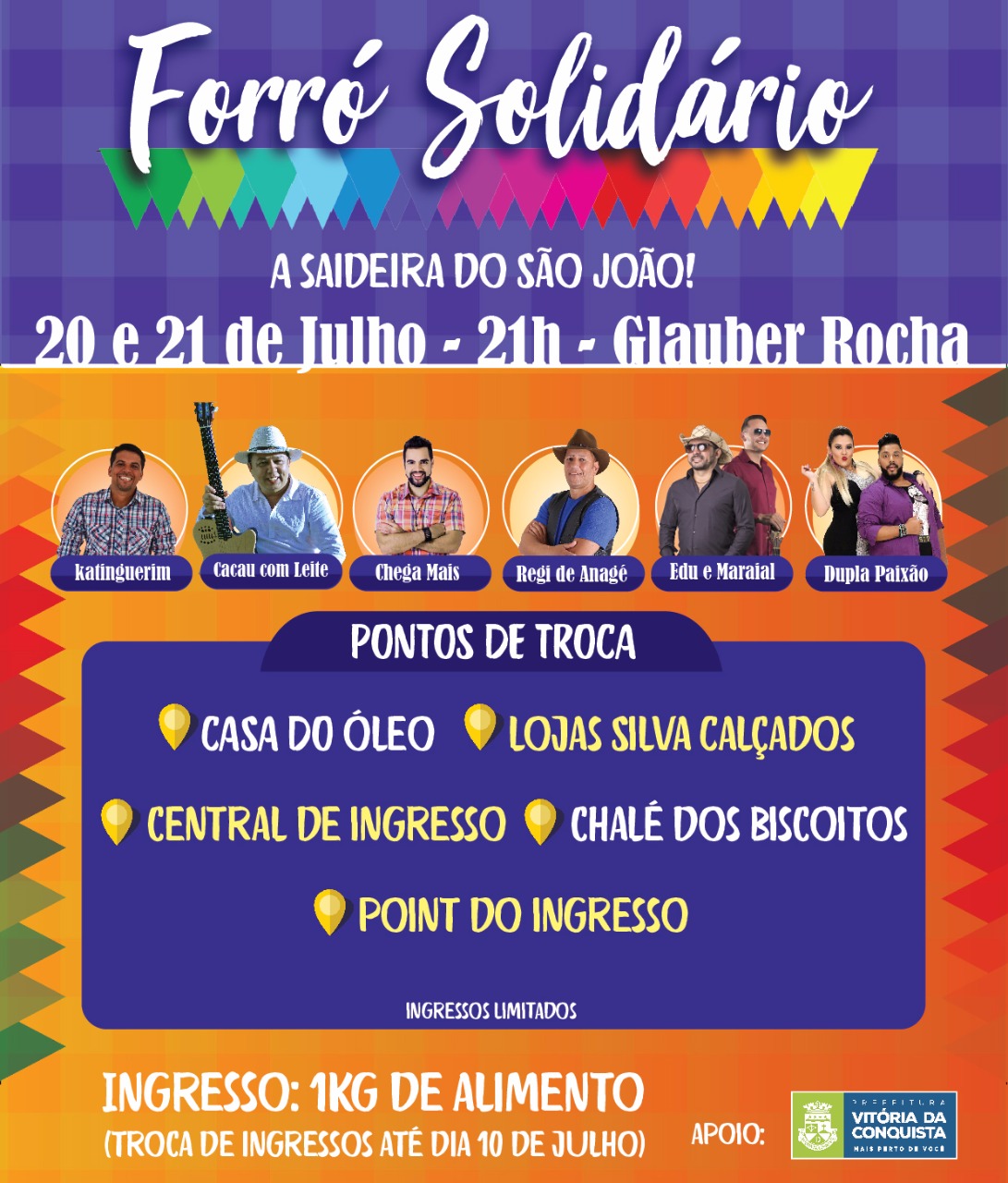 forro - Prefeitura Municipal de Vitória da Conquista - PMVC