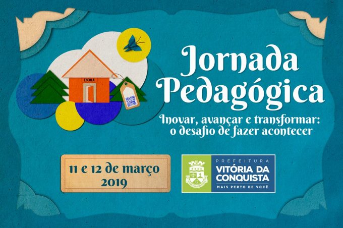 Jornada Pedagógica 2019 começa nesta segunda-feira (11)