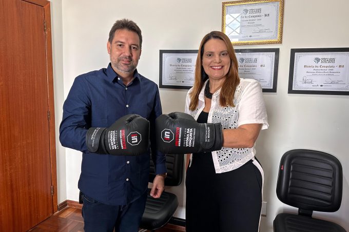 Projeto “Esporte para Além das Fronteiras” recebe acessórios de artes marciais adquiridos pela Prefeitura