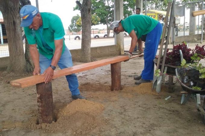 Mutirão Bairro Legal realiza intervenções em Campinhos e Simão