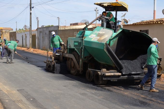 Qualidade nas obras de pavimentação é marca do Governo Municipal