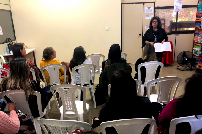 Formação do projeto Mundoteca contempla equipe da Biblioteca Municipal 
